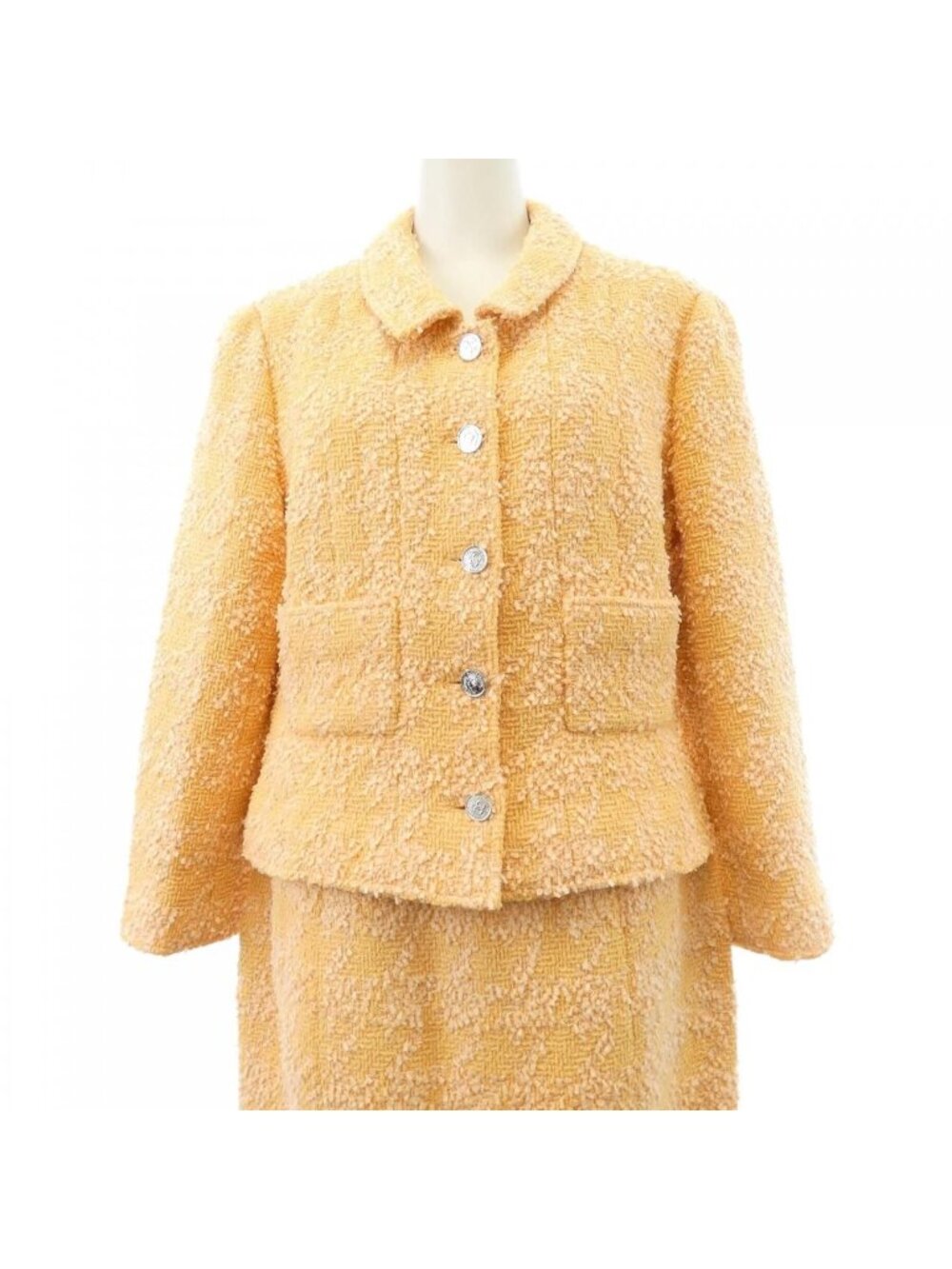 Chanel Vintage Suit Orange